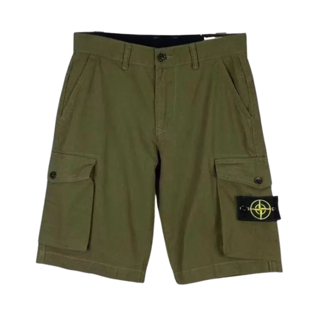 Stone Island Cargo Shorts Green