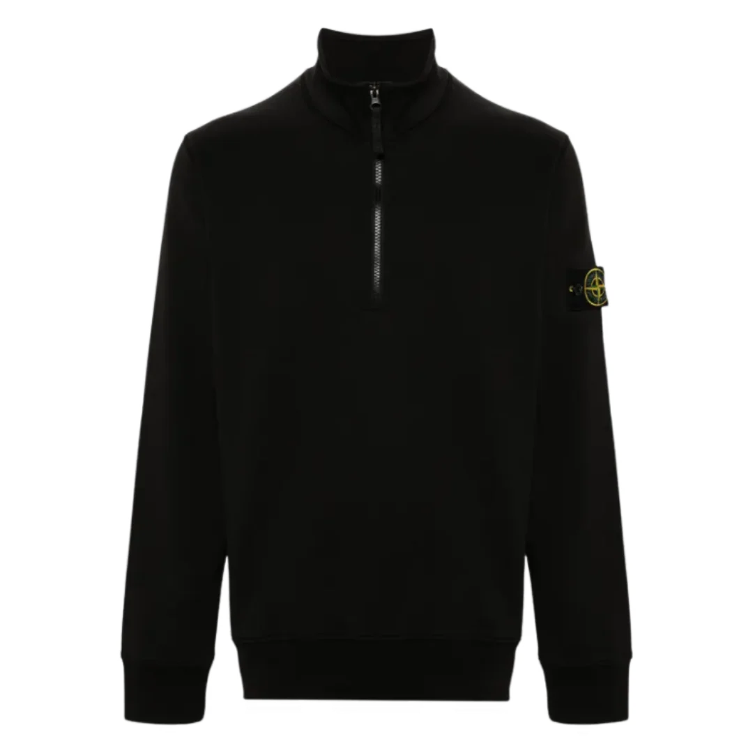 Stone Island Halfzip Black