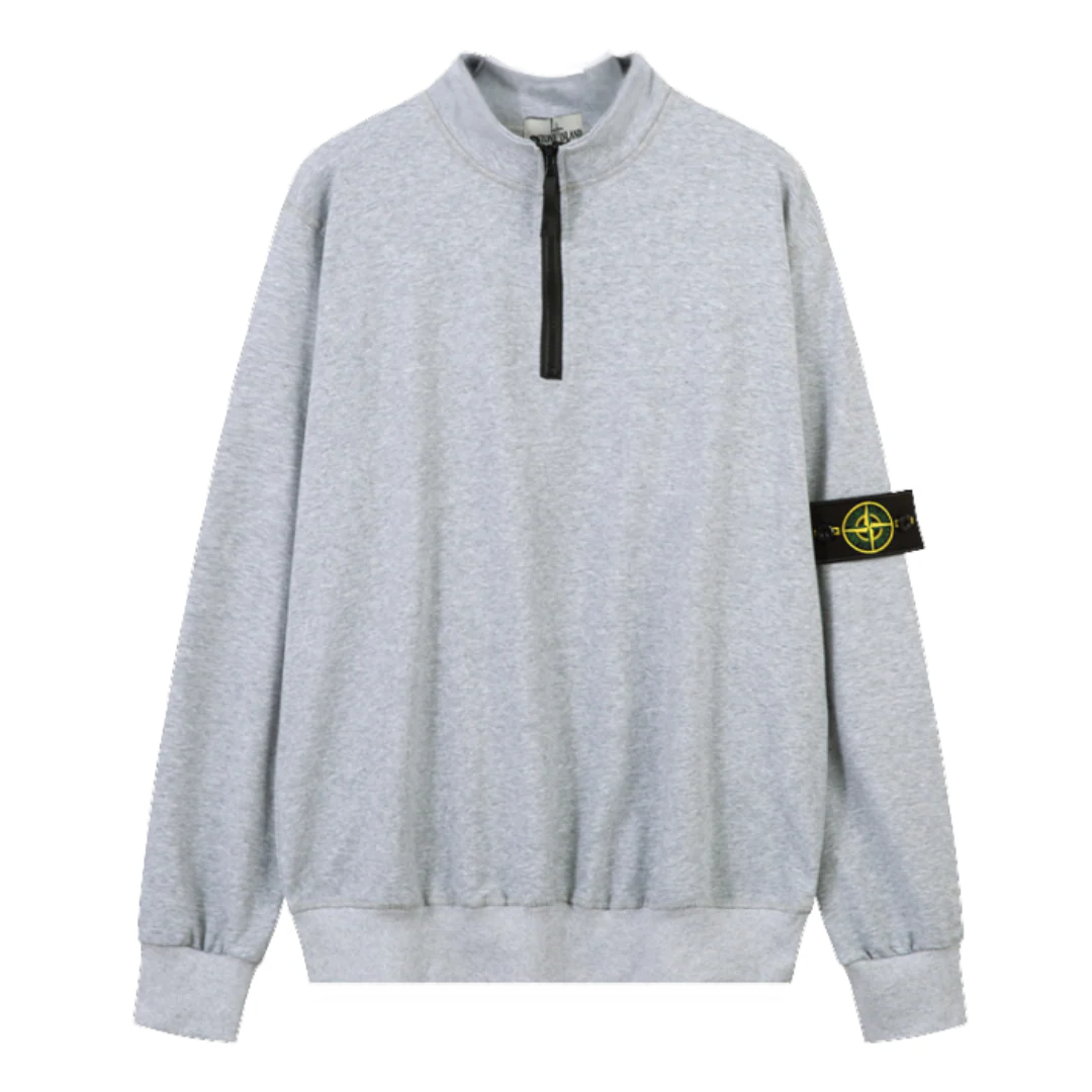 Stone Island Halfzip Grey