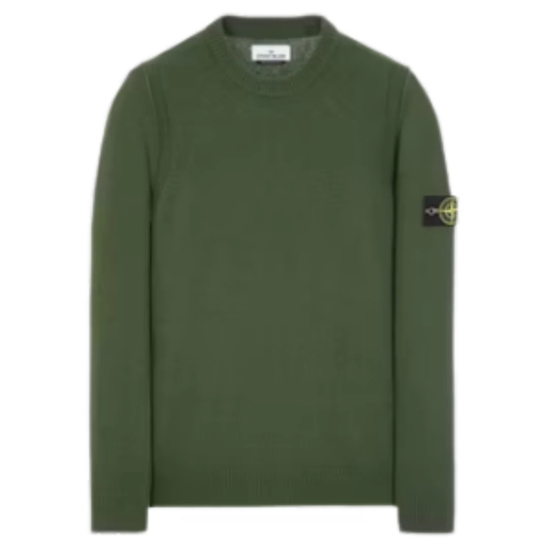 Stone Island Knit Sweater Green