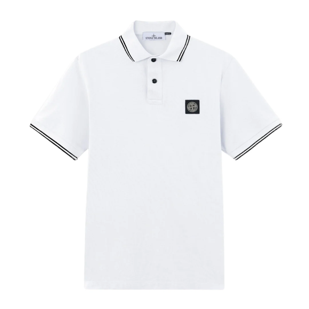 Stone Island Polo Shirt White