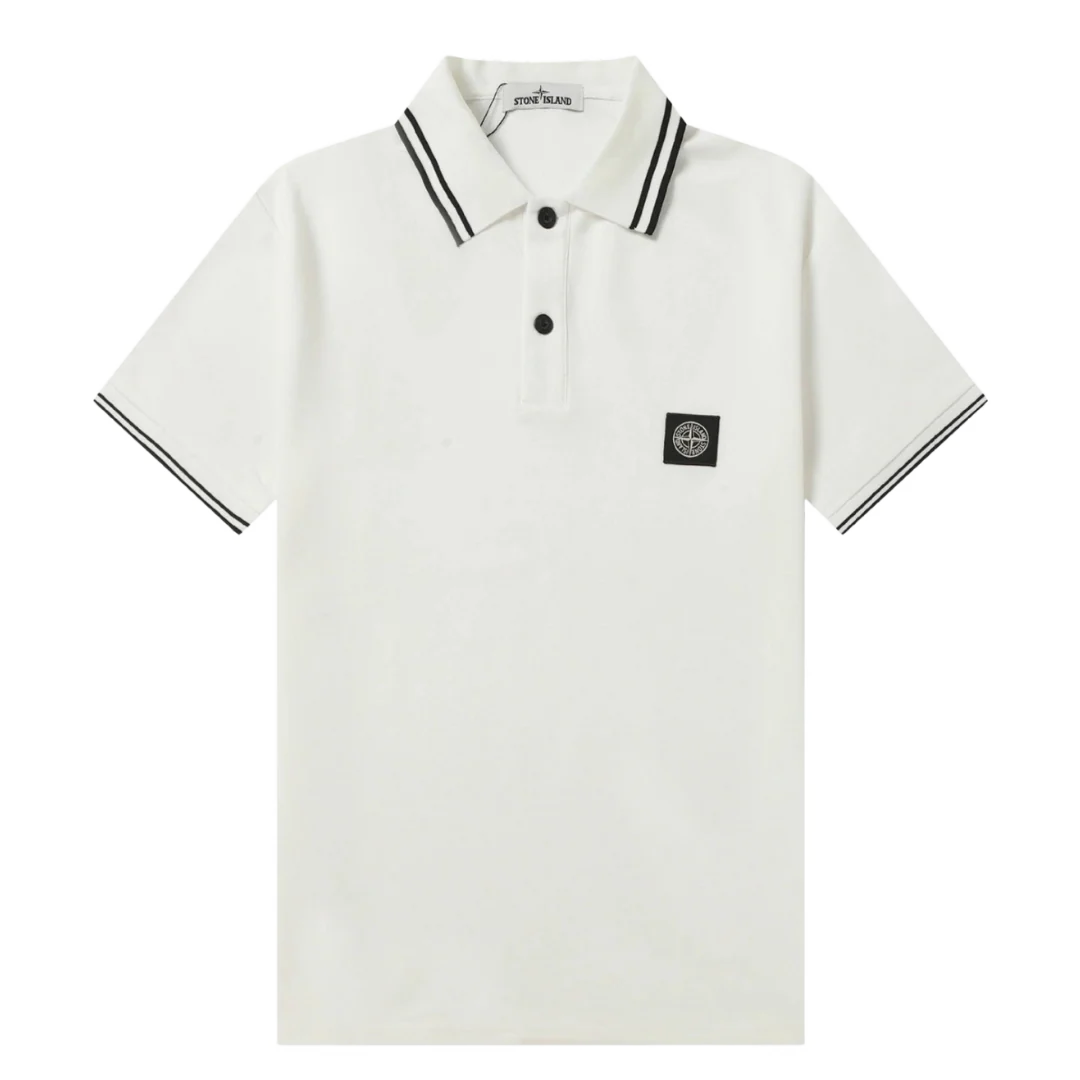 Stone Island Polo Shirt White