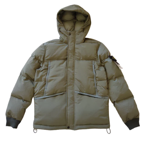 Stone Island Puffer Jacket Green