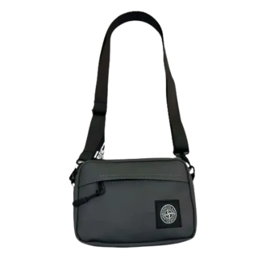 Stone Island Shoulder Bag Grey