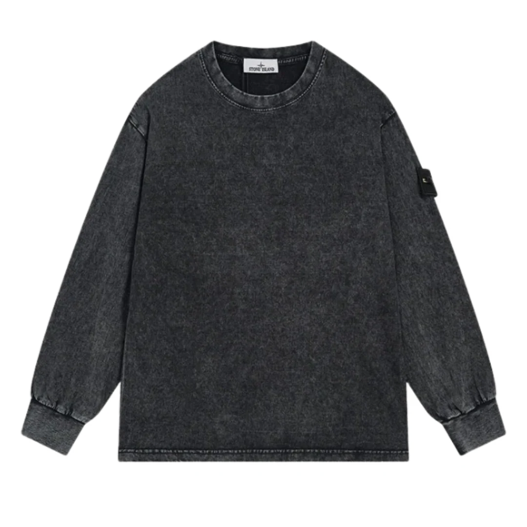 Stone Island Sweater Washed Grey