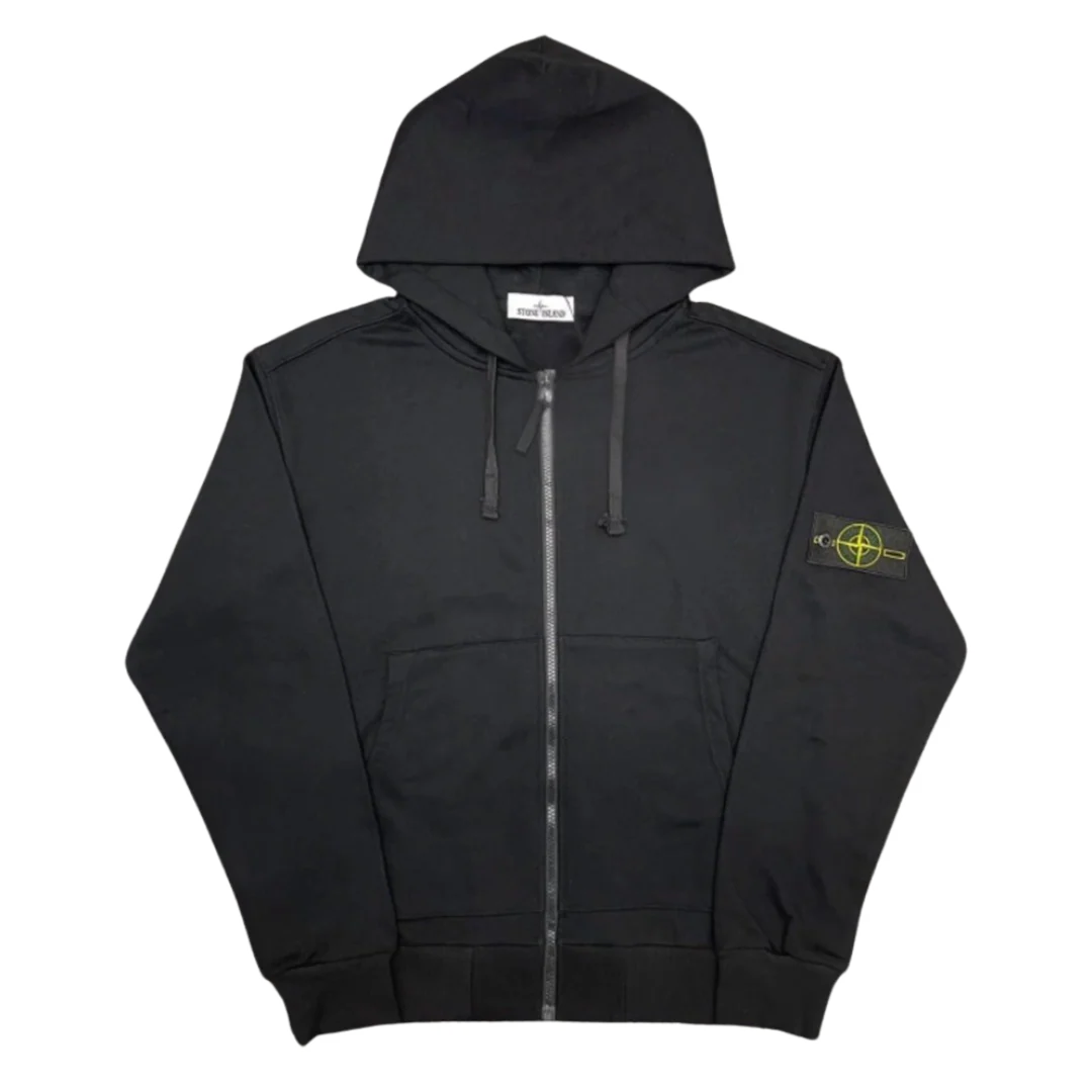 Stone Island Zipper Black