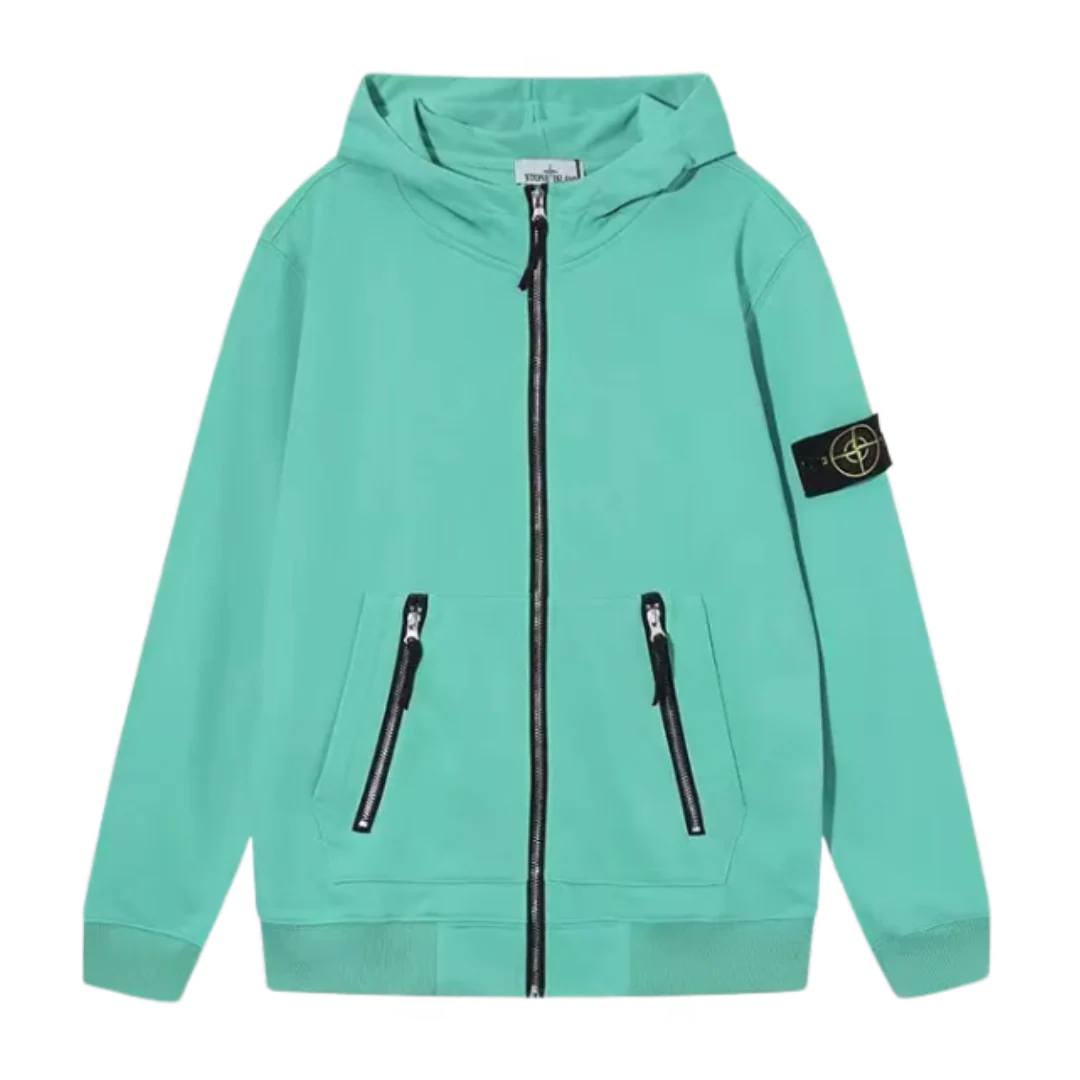 Stone Island Zipper Turquoise