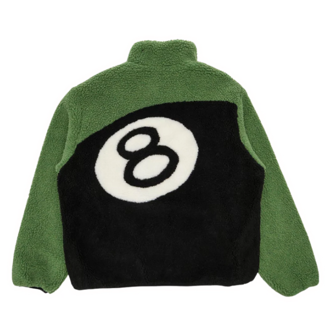 Stüssy 8 Ball Sherpa Reverse Jacket