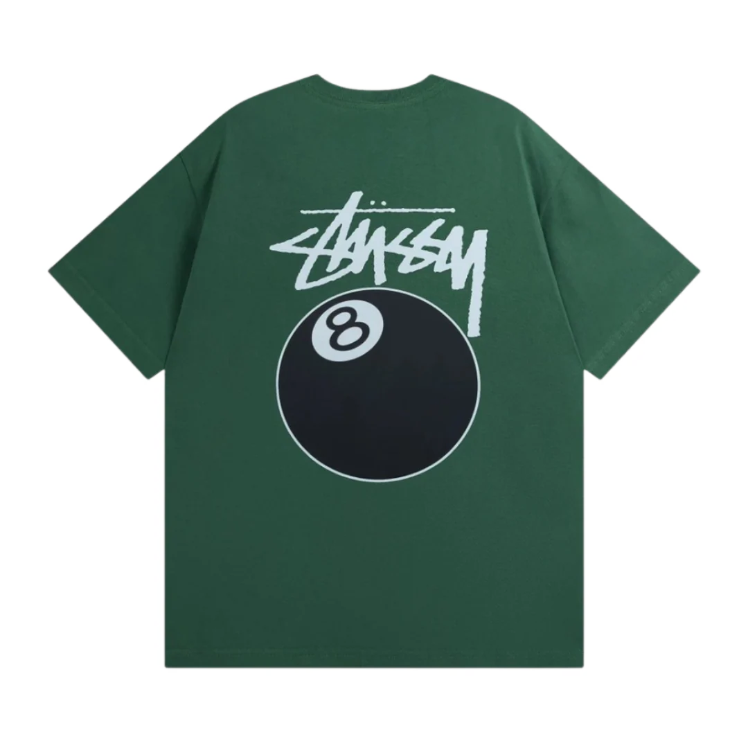 Stussy 8 Ball T-Shirt Green