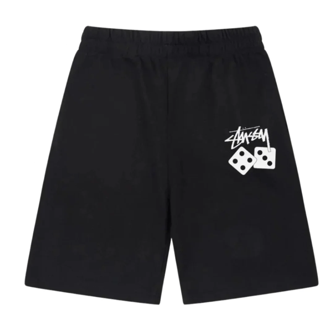Stussy A Pair Of Dice Shorts Black