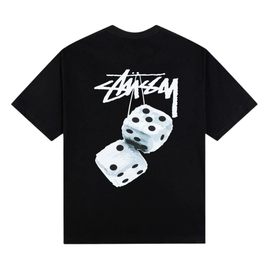 Stussy A Pair Of Pice T-Shirt Black