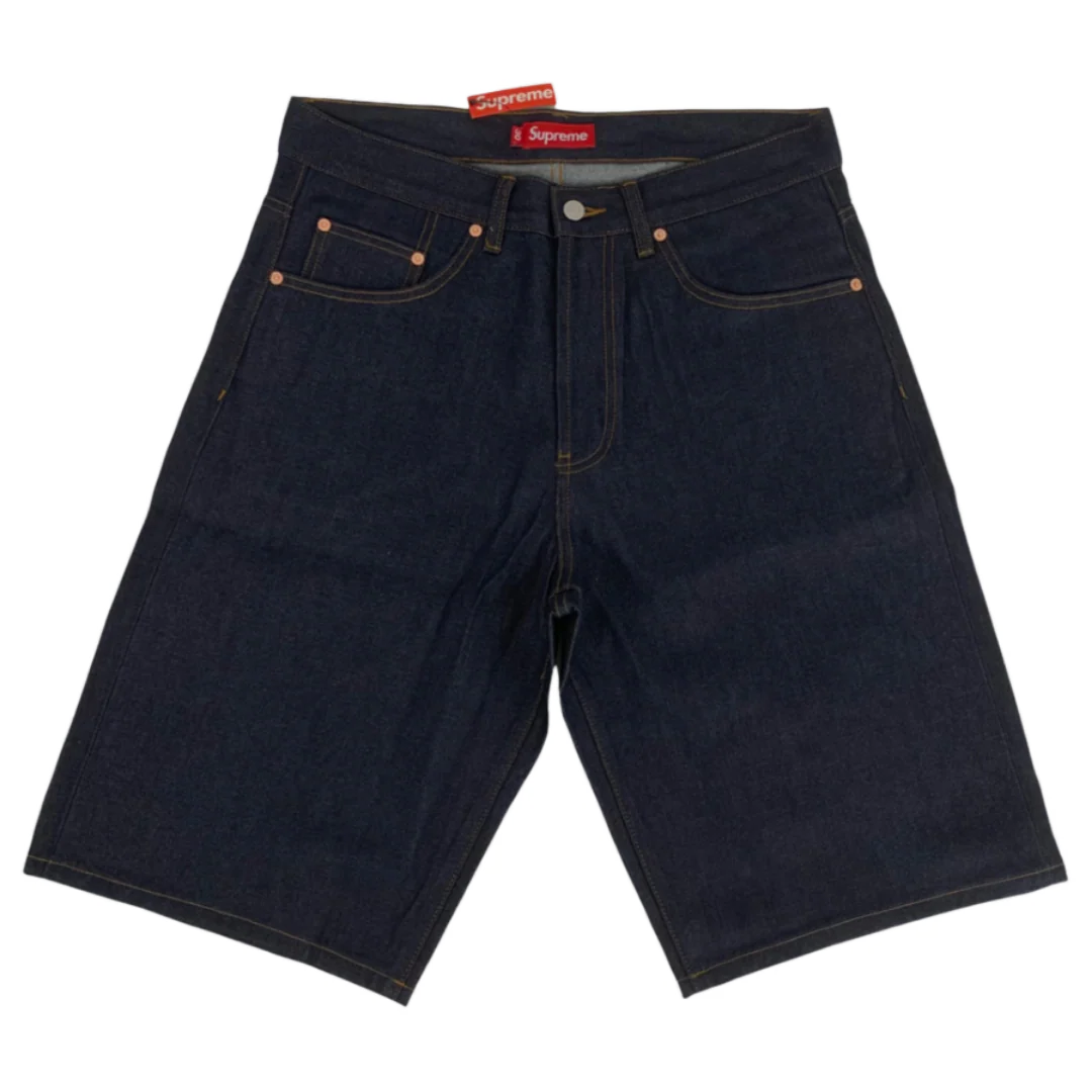 Stussy Denim Shorts Dark Blue