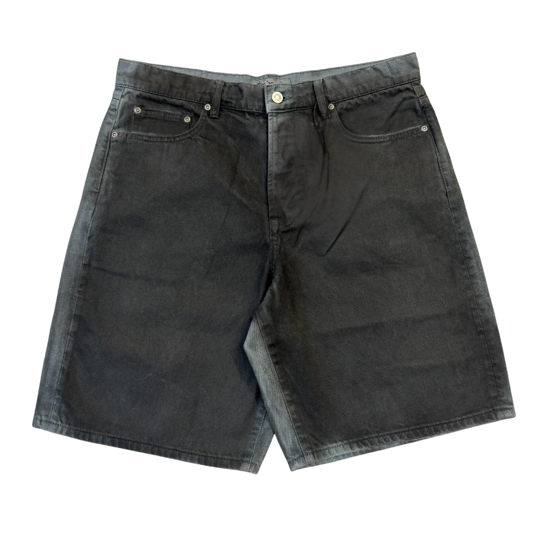 Stussy Denim Shorts Washed Black