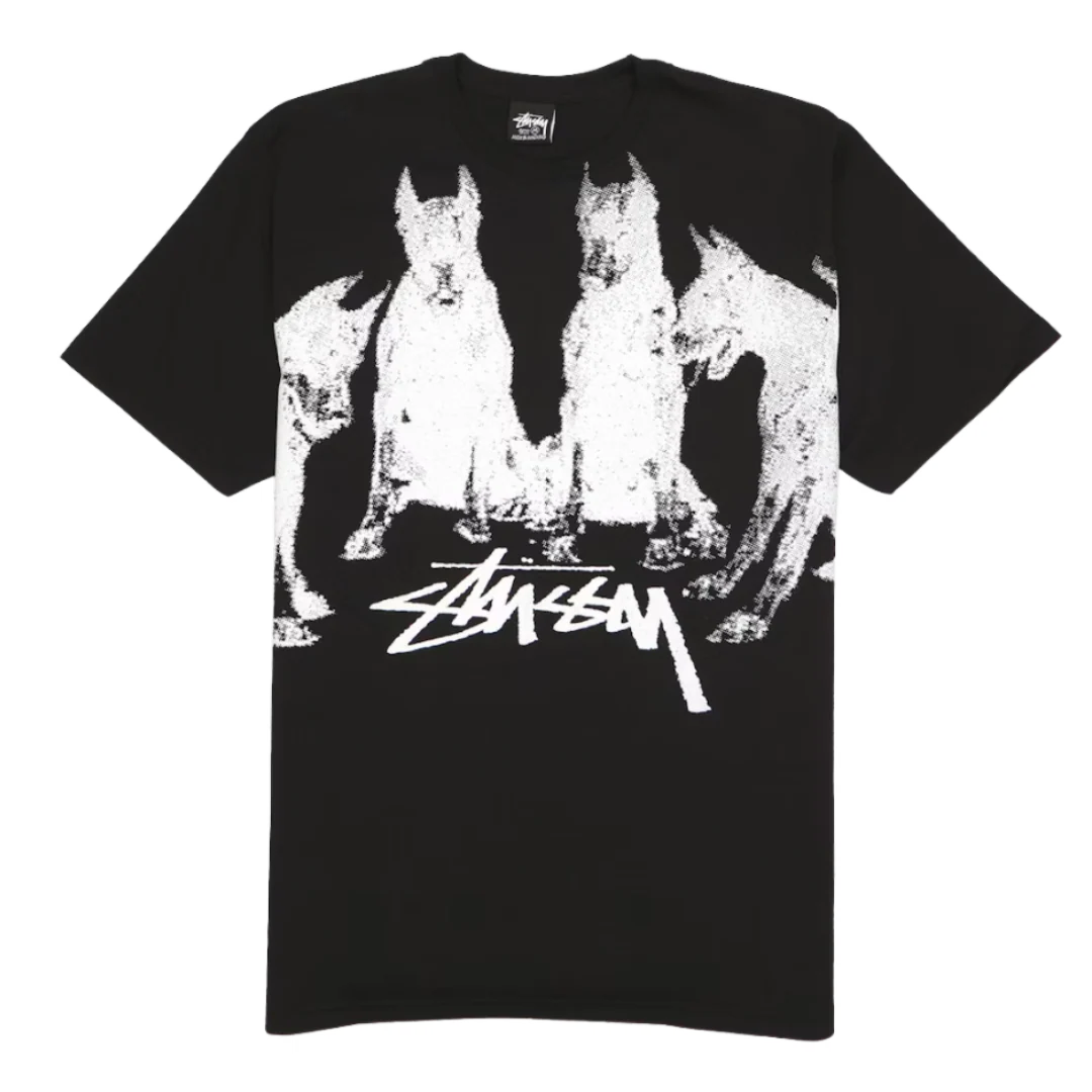 Stussy Dobermann T-Shirt Black