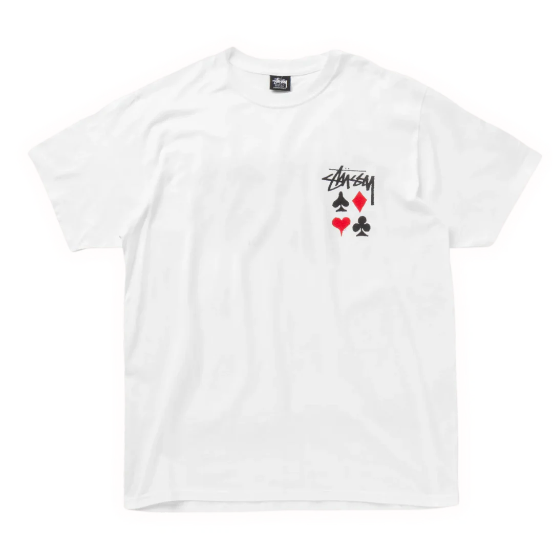 Stussy Full Deck T-Shirt White