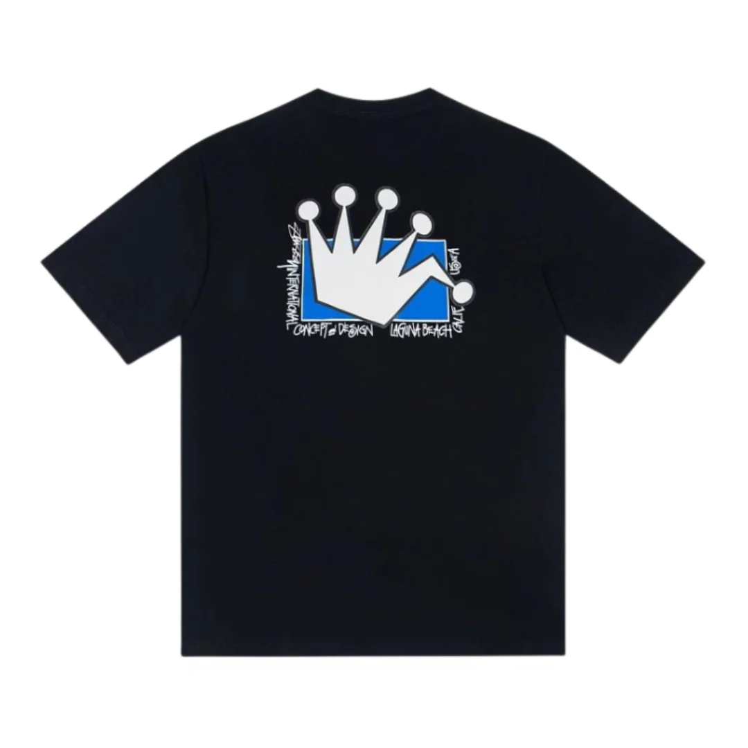 Stussy LB Crown T-Shirt Black