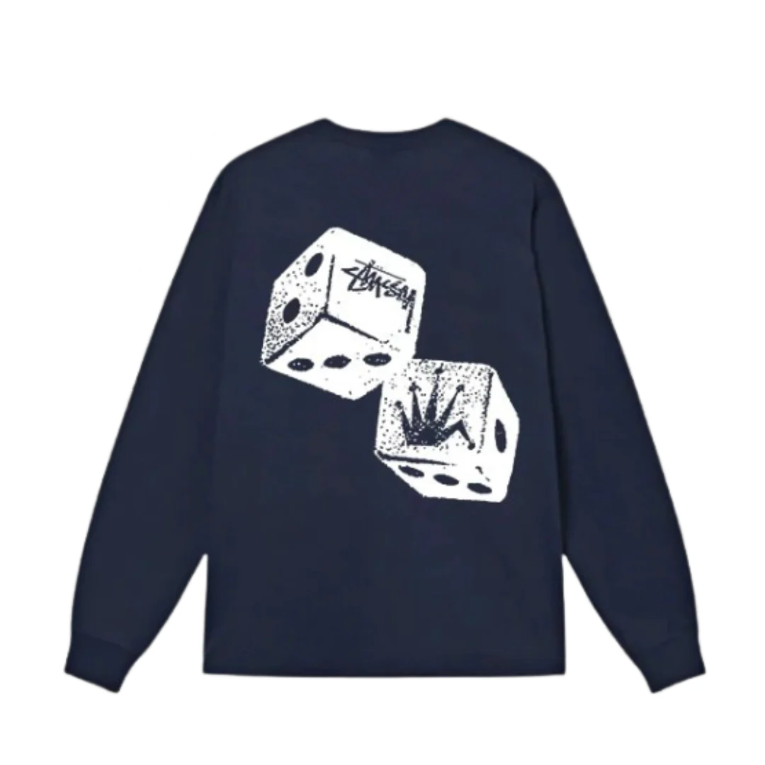 Stussy Pair Of Dice Sweater Blue