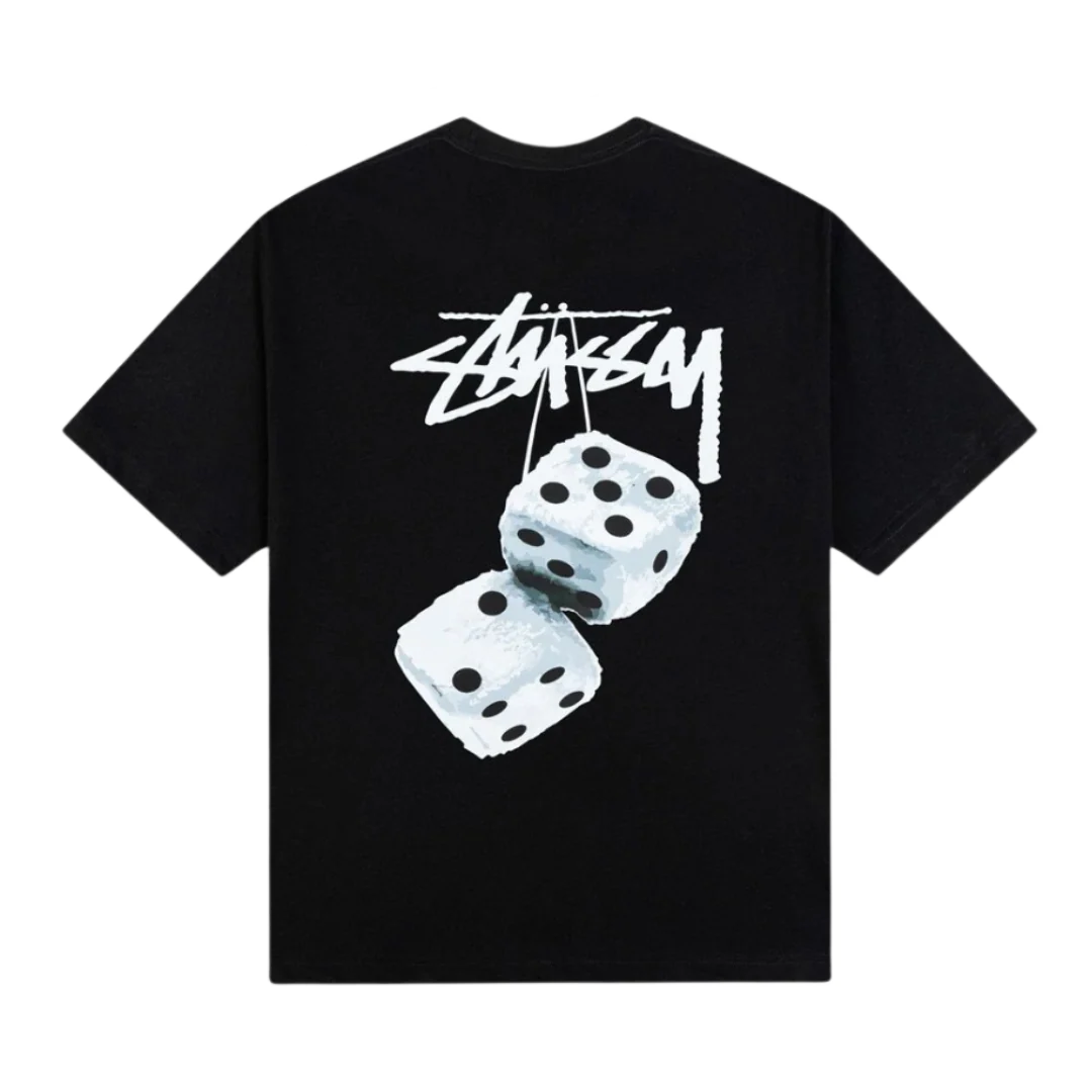Stussy Pair Of Dice T-Shirt Black