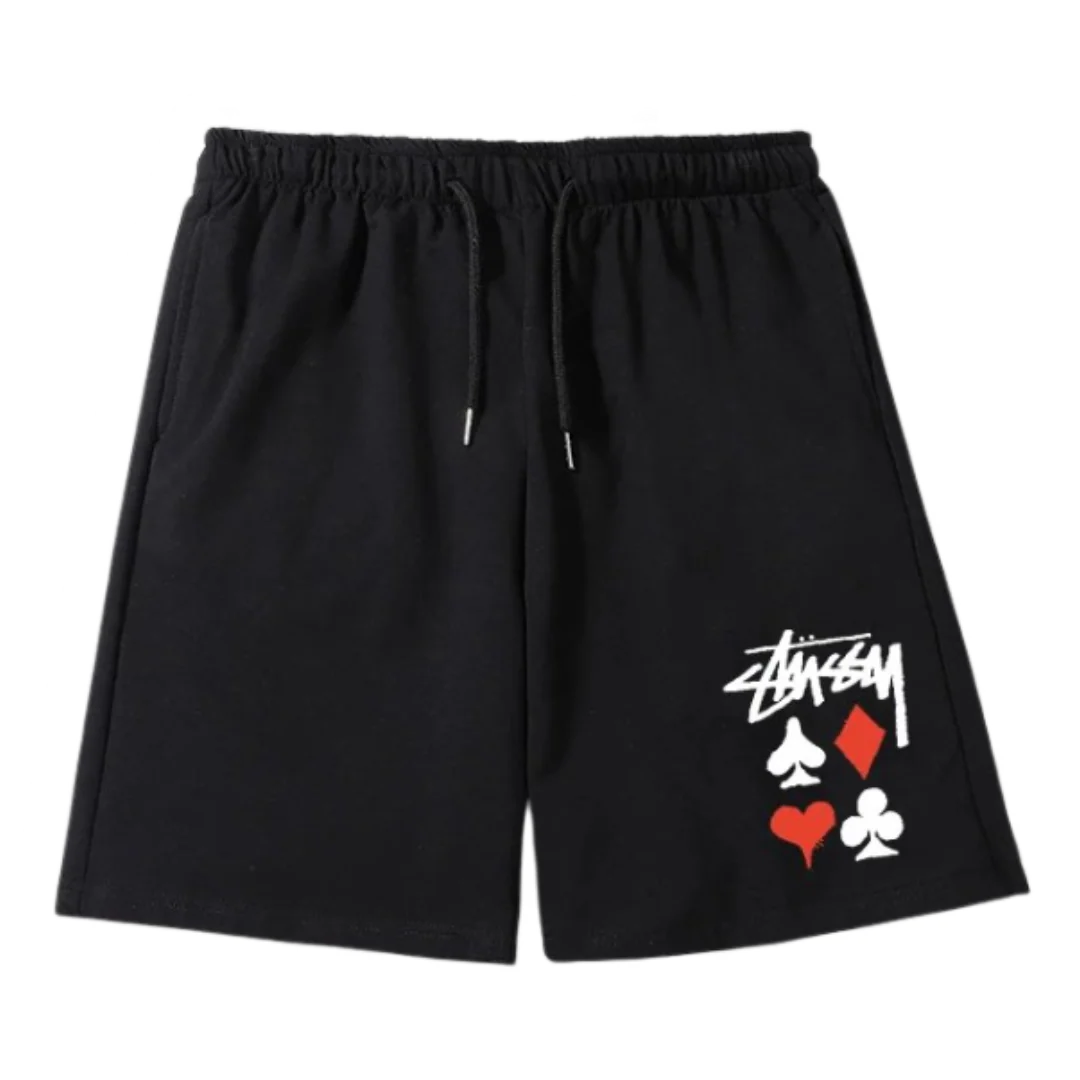 Stussy Poker Shorts Black
