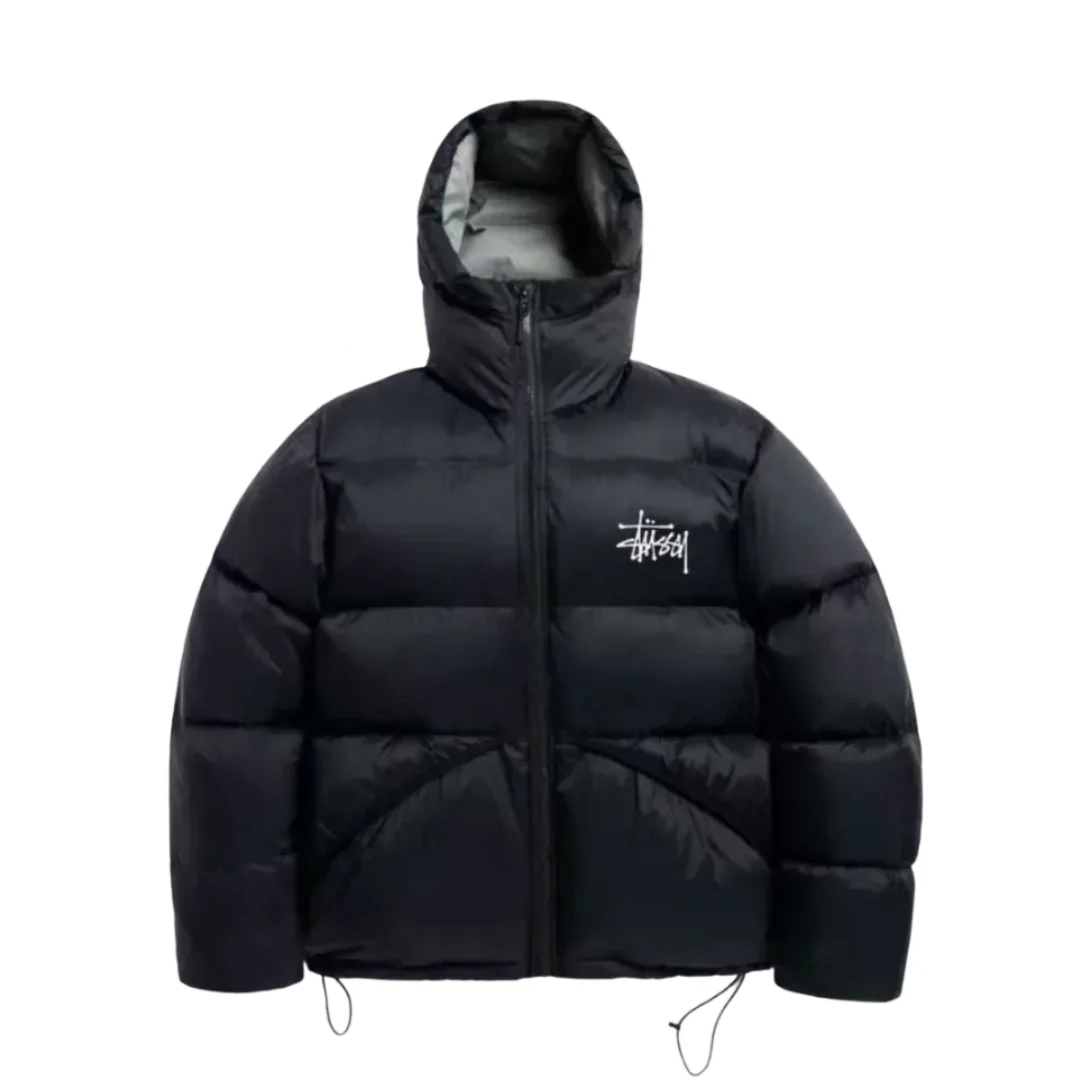 Stussy Puffer Jacket Black