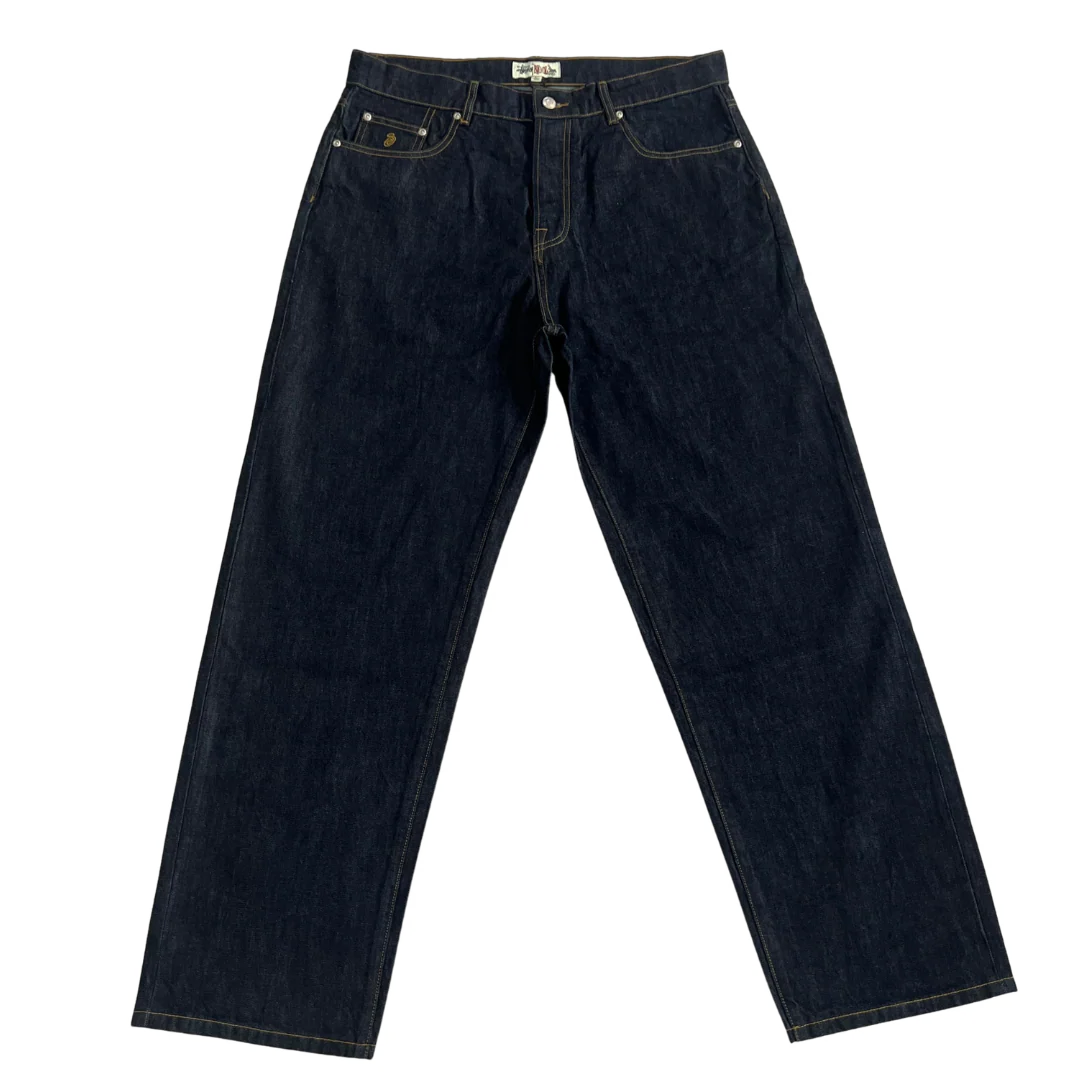 Stussy Relaxed Denim Jeans Dark Blue