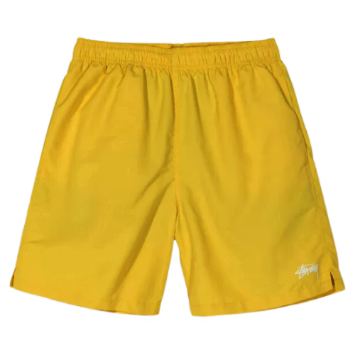 Stussy Shorts Navy Yellow