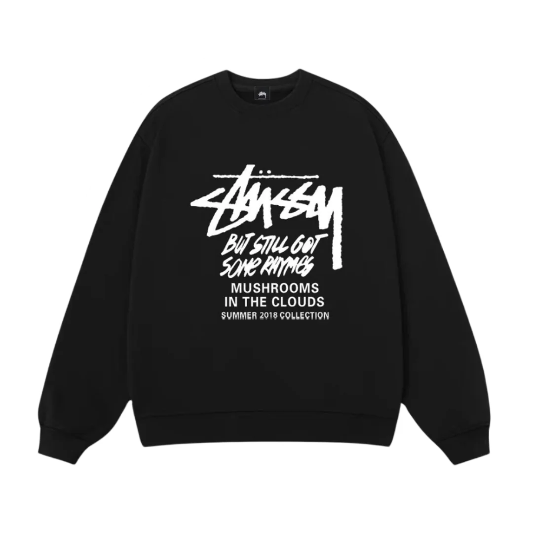 Stussy Sweater Summer 2018 Collection Black White