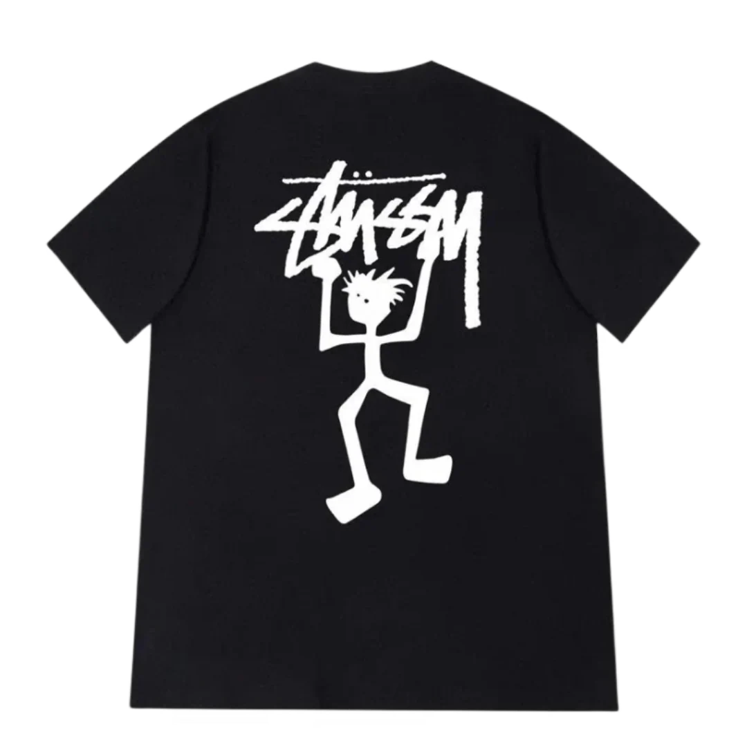 Stussy Warrior Man T-Shirt Black