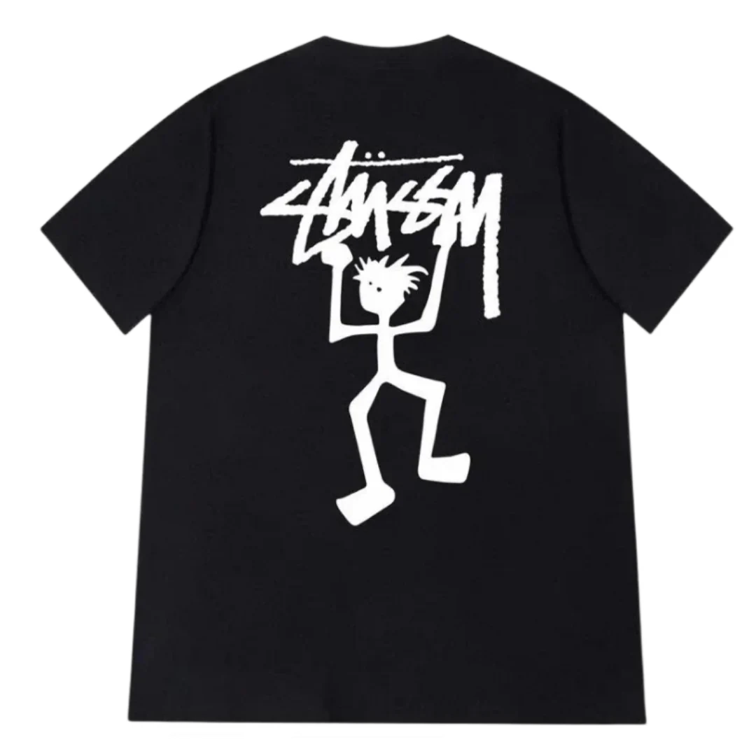 Stussy Warrior Men T-Shirt Black