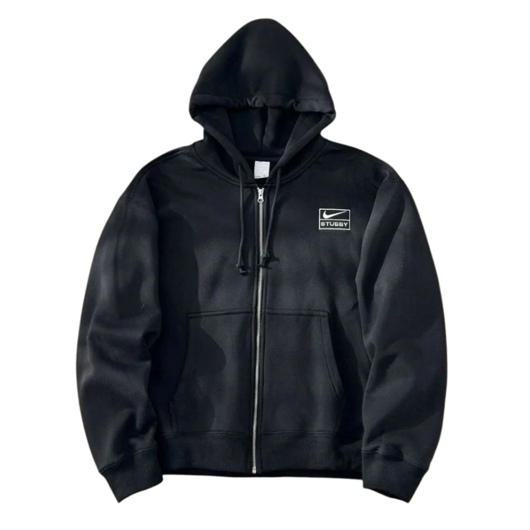 Stussy x Nike Zipper Black