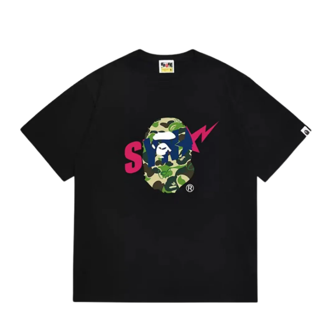 Syna x Bape T-Shirt Black