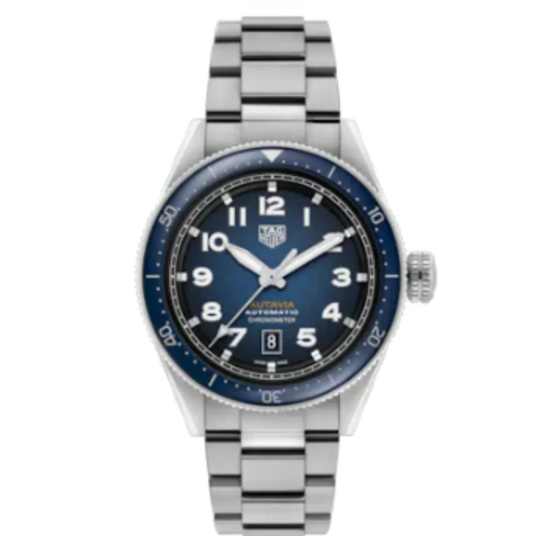 Tag Heuer Original Factory OF Heuer Autavia Wristwatch Blue Dial (High Quality)