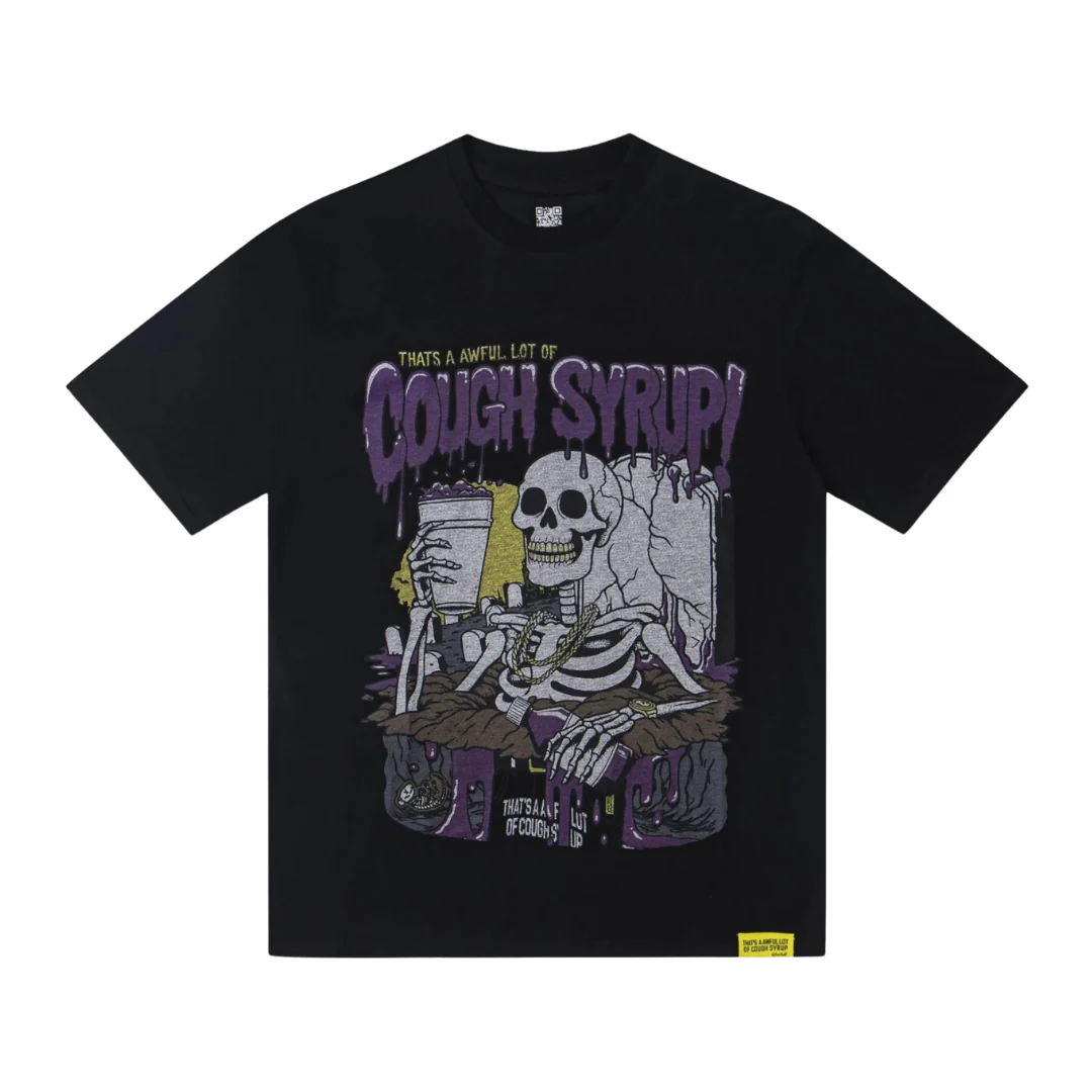 Thats An Awful Lot Of Cough Syrup T-Shirt Black