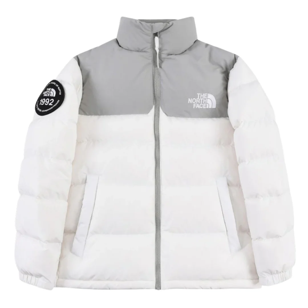 The North Face 1992 Nuptse Jacket Grey & White