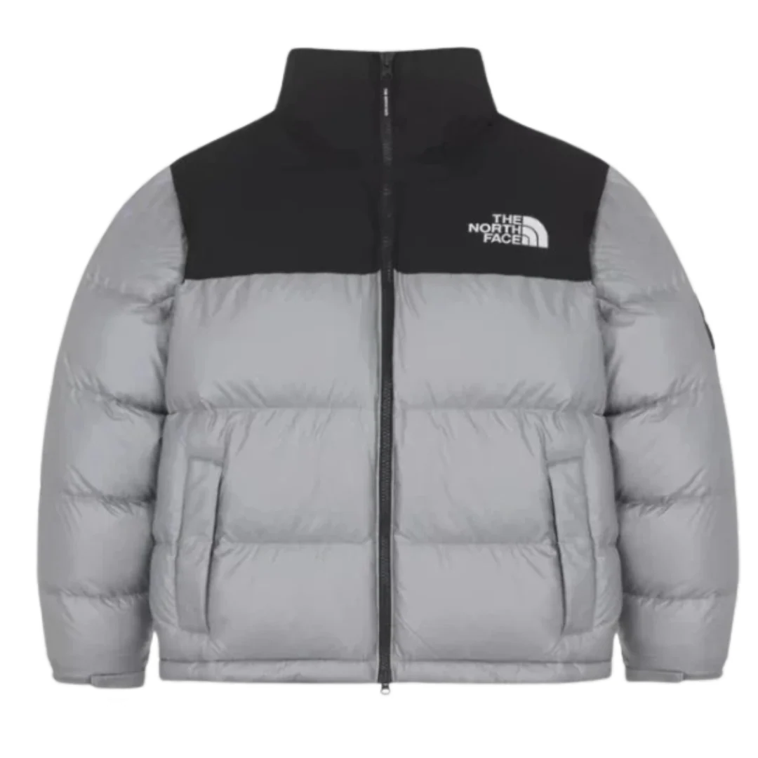 The North Face Puffer Jacket Silver