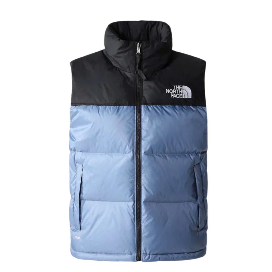 The North Face Vest Light Blue & Black
