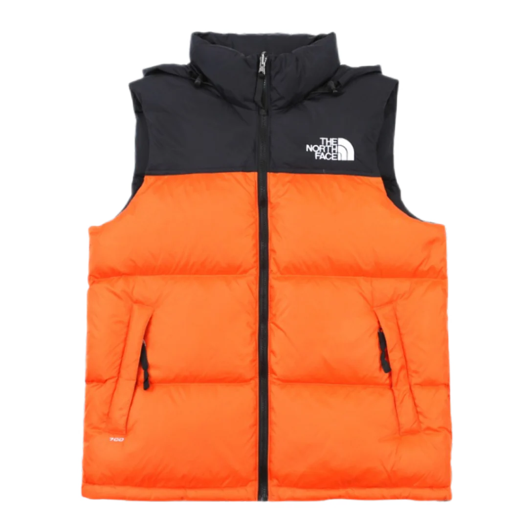 The North Face Vest Orange & Black