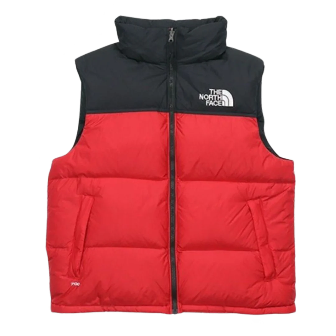 The North Face Vest Red & Black