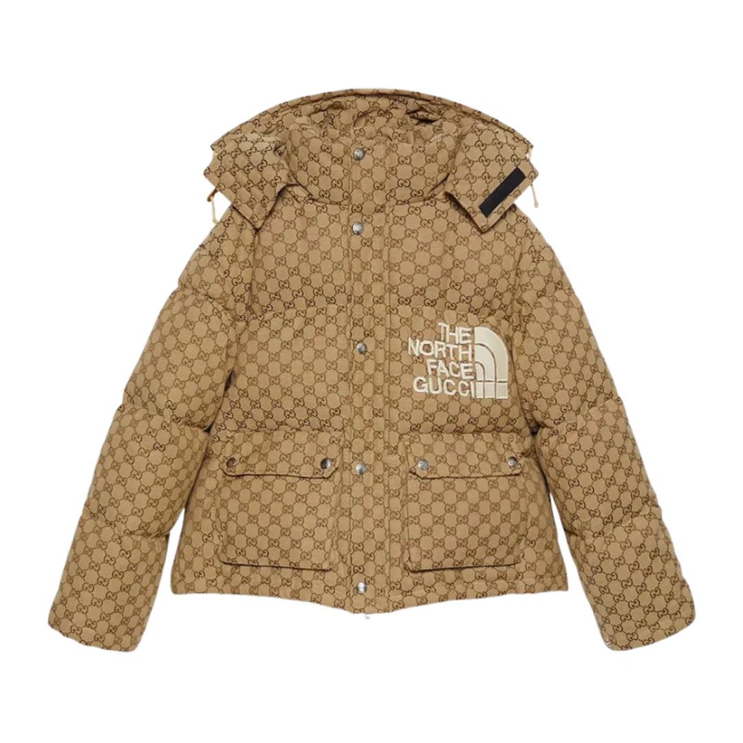 The North Face x Gucci Down Jacket Beige