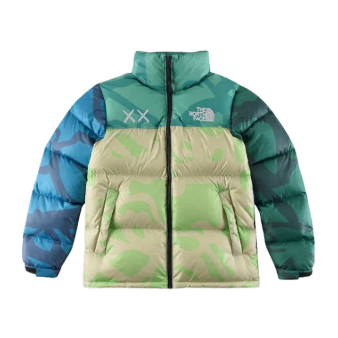 The North Face x Kaws Puffer Jacket Green