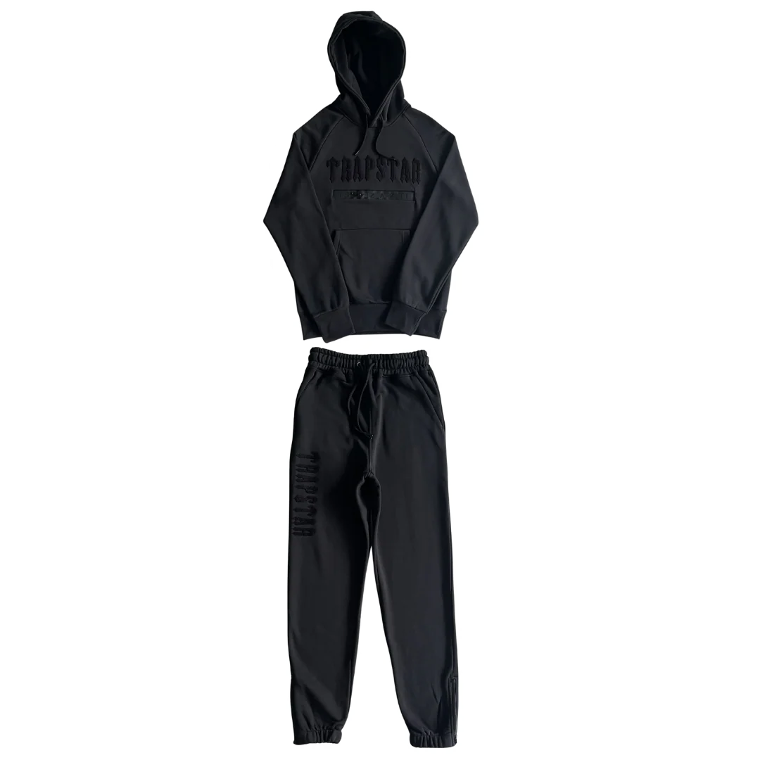 Trapstar Black on Black Tracksuit