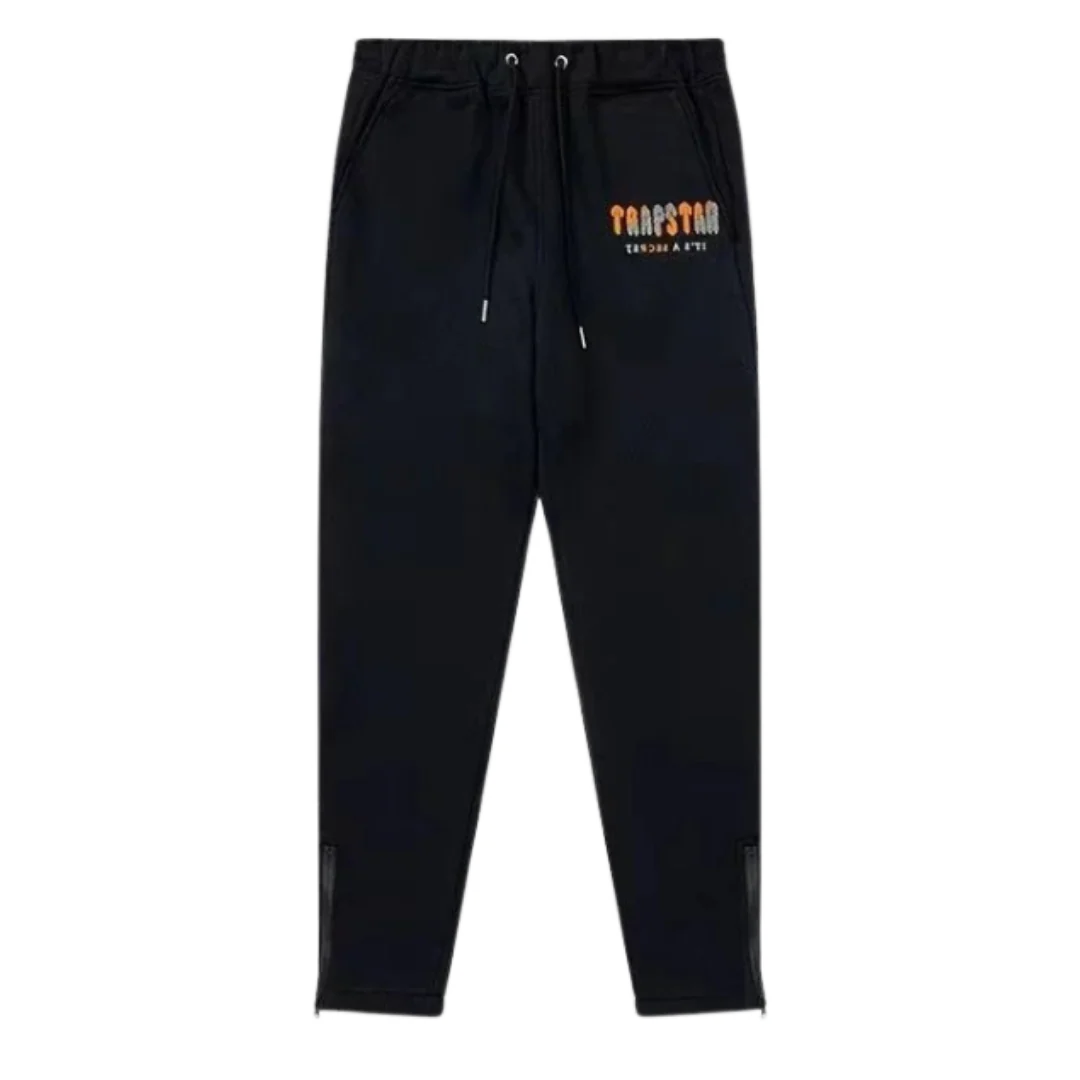 Trapstar Jogger Black & Orange