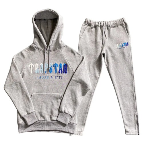 Trapstar Tarcksuit Chenille Set Ice Flavours 2.0 Grey