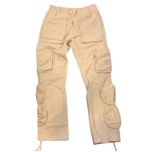Travis Scott Whoisjacov Pocket Cargo Pants Tan