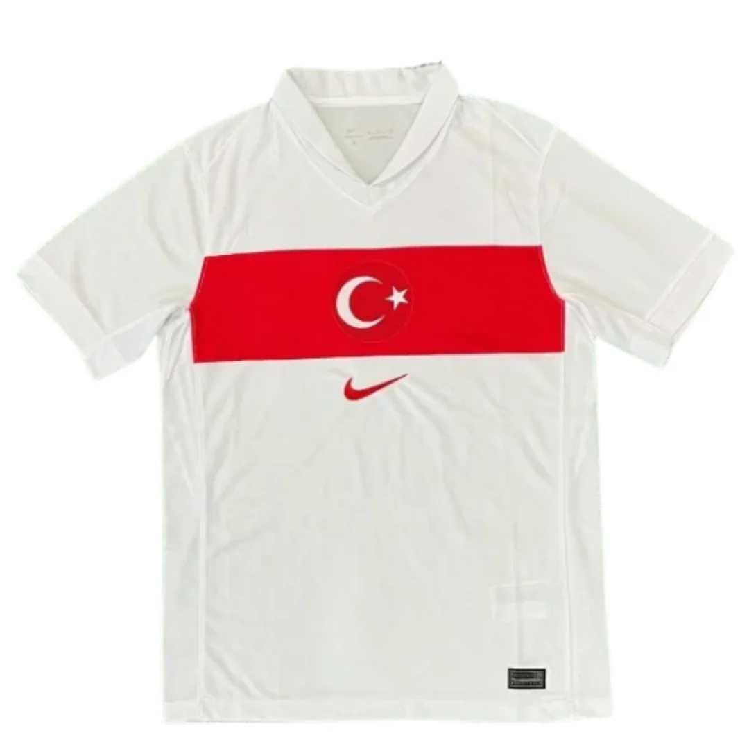Turkey 2024 Home Jersey White