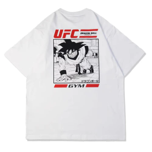 UFC Dragonball T Shirt White