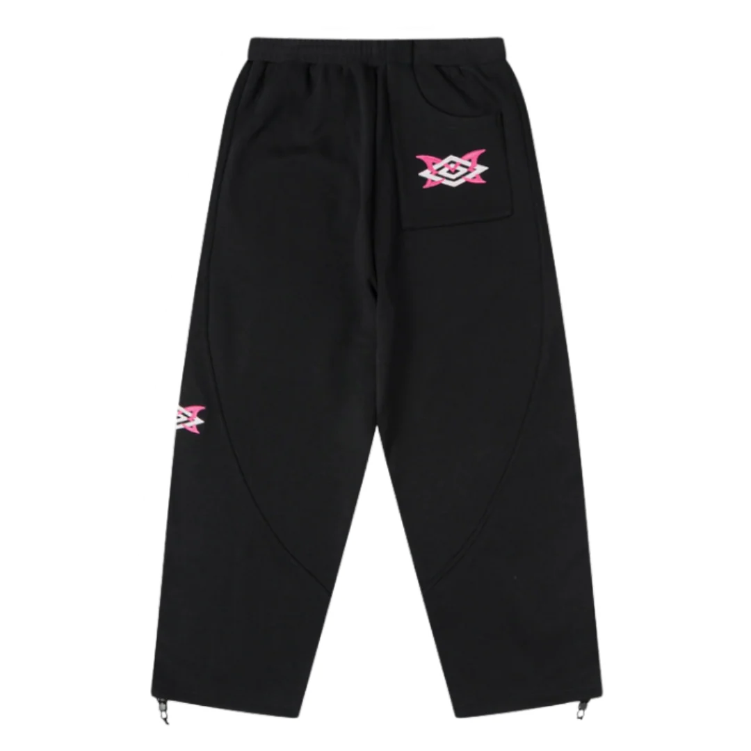 Umbro Open Leg Jogger Black