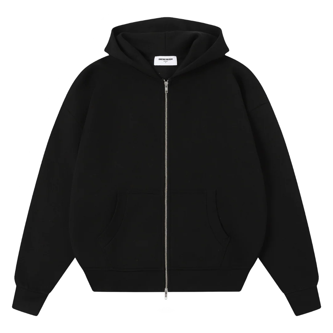 Union Kingdom Basic Zipper Black