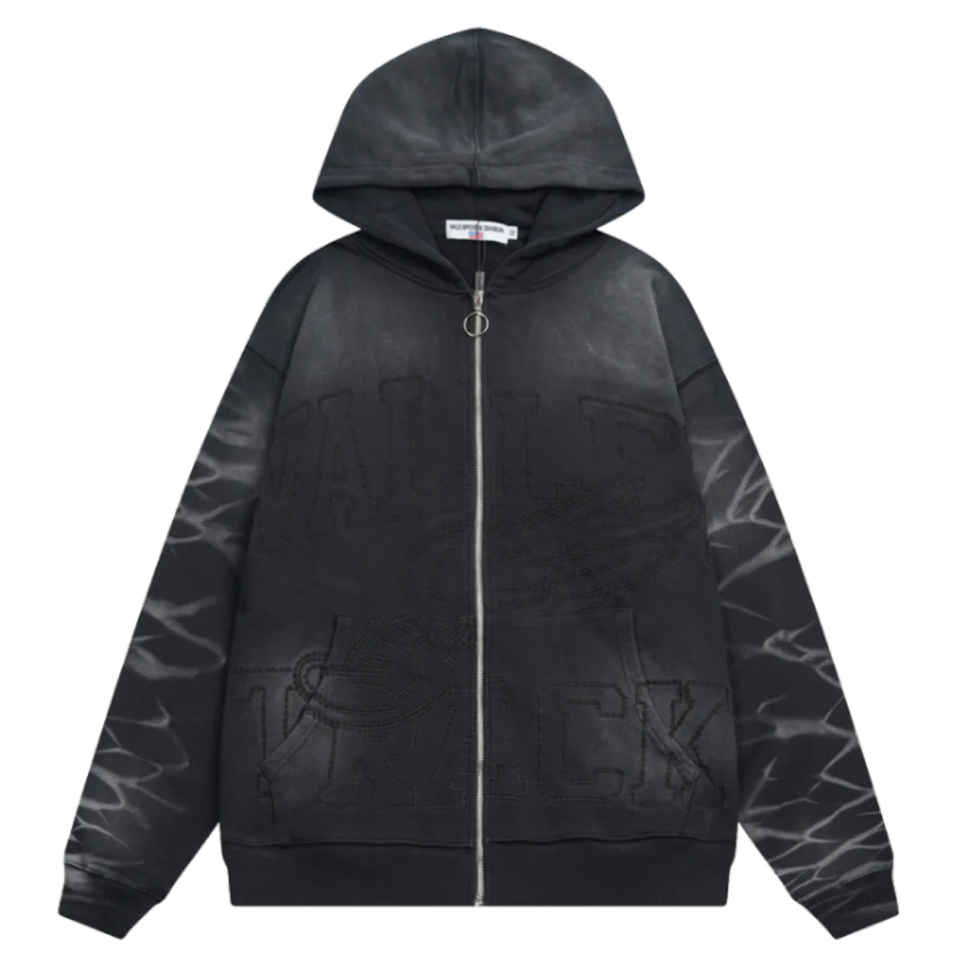 Valley Dreams Zipper Washed Grey