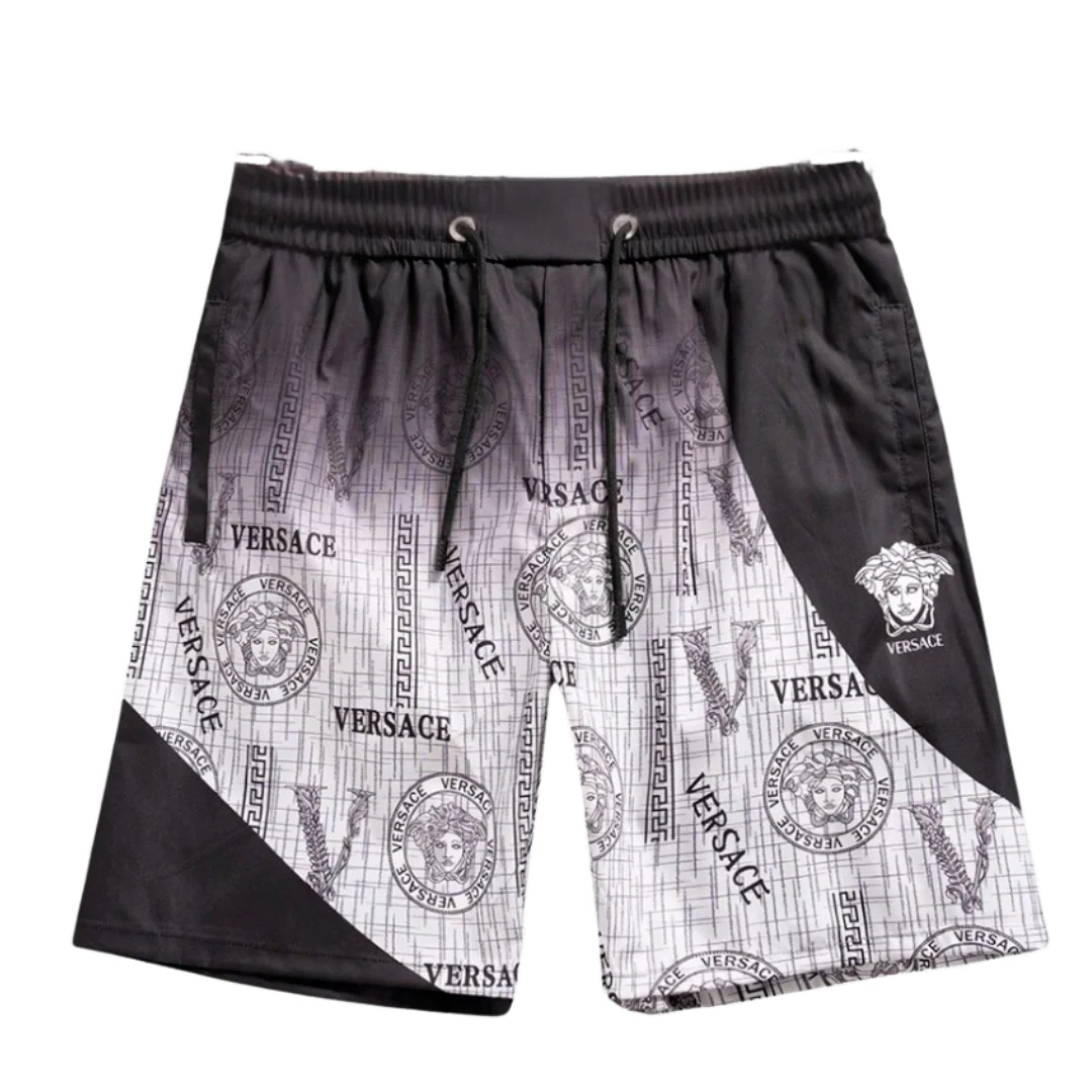 Versace Shorts Black & Grey